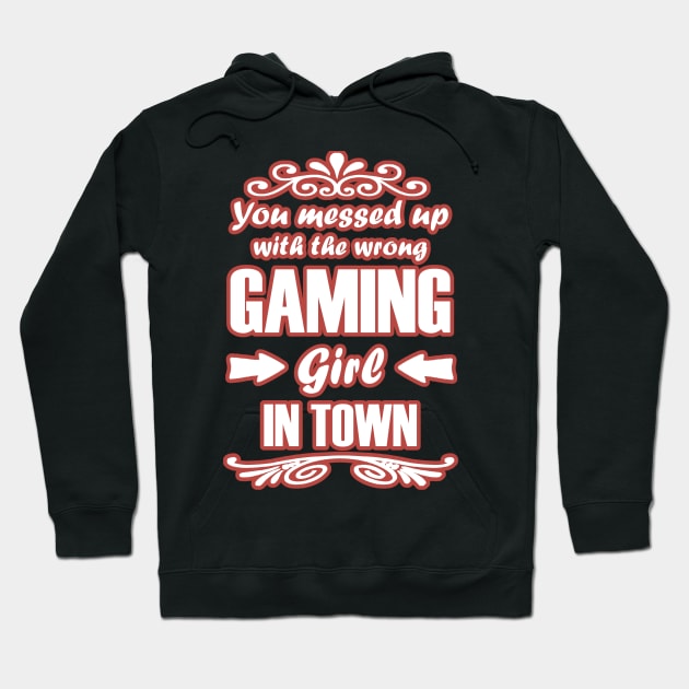 Gaming gambling computer e sport girls video Hoodie by FindYourFavouriteDesign